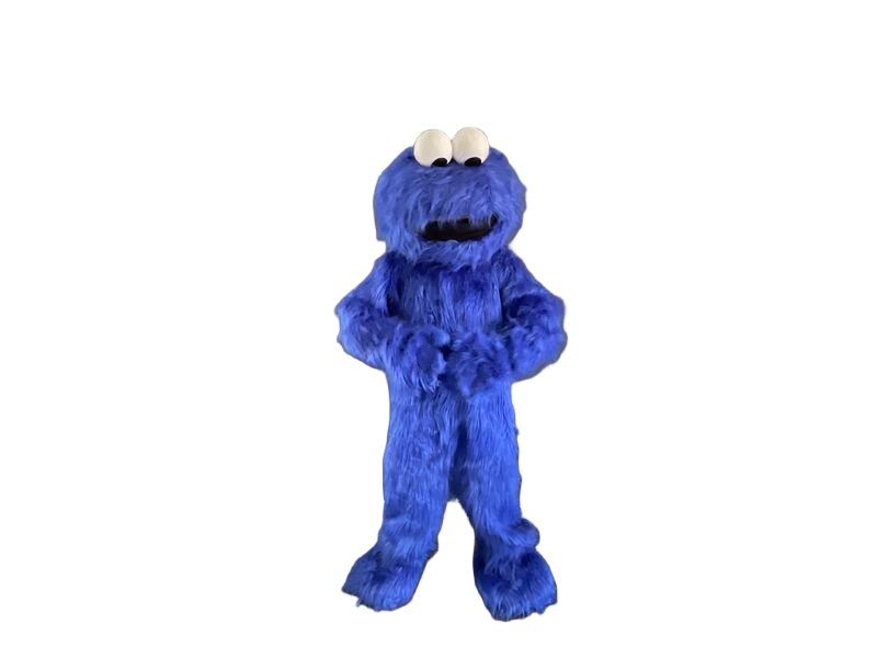 Cookie Monster character hire Melbourne
